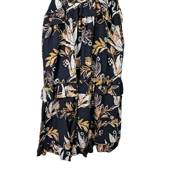 Free People Black Floral Maxi Dress - Picture 7 of 12